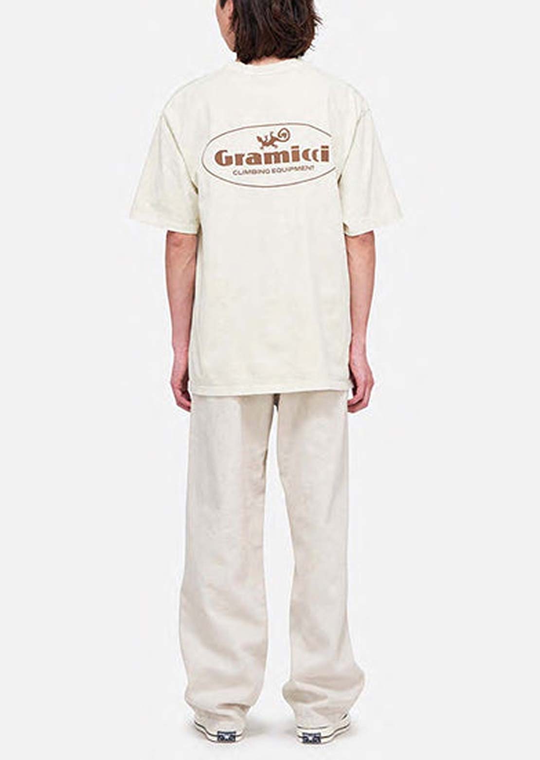 Gramicci Unisex Climbing Equipment T-shirt Natural Pigment