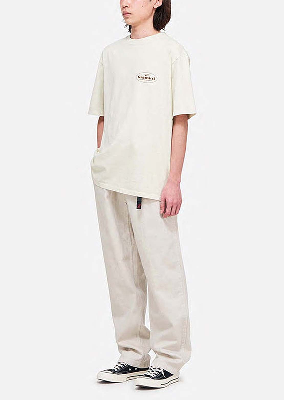 Gramicci Unisex Climbing Equipment T-shirt Natural Pigment