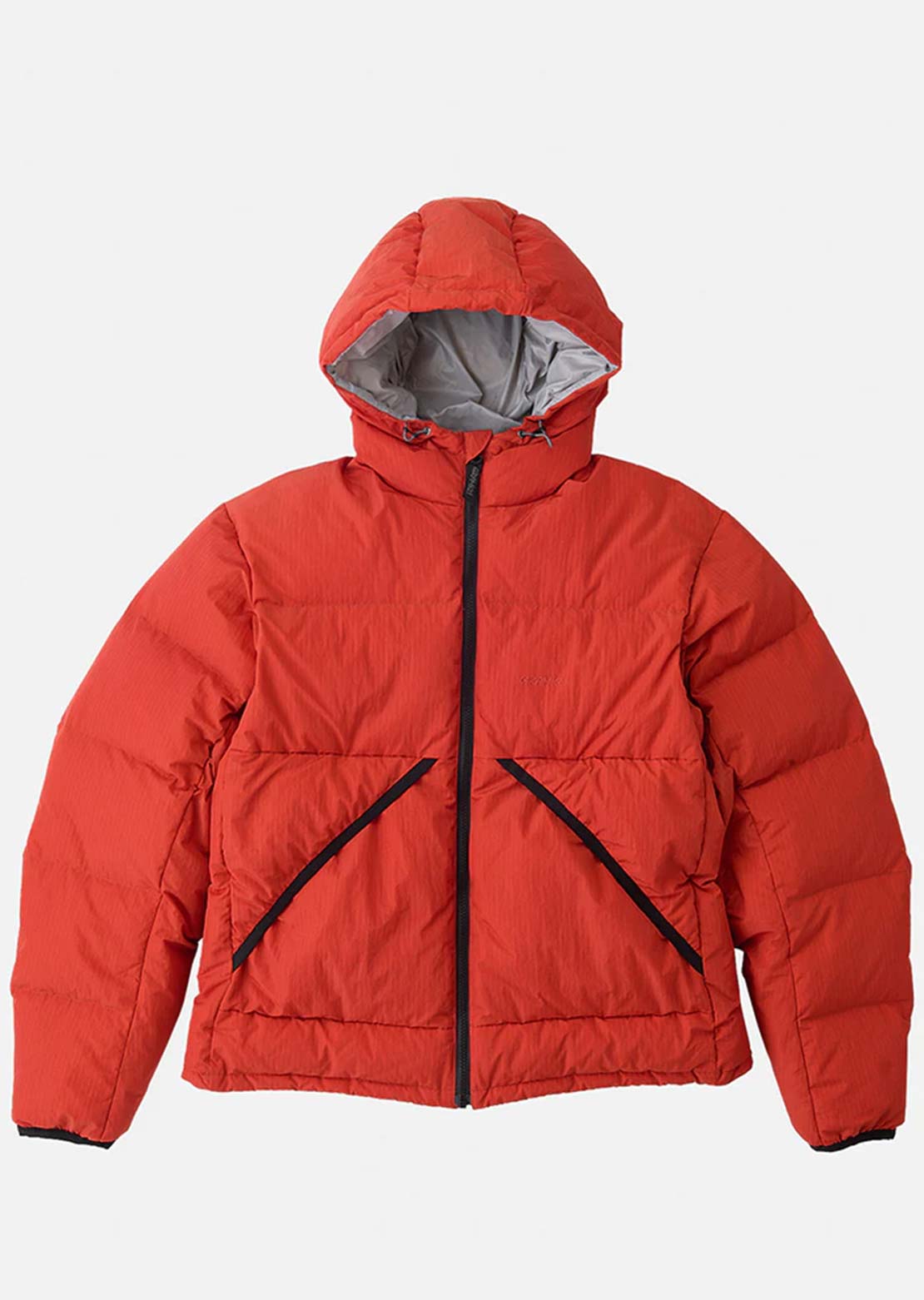 Gramicci Unisex Down Puffer Hooded Jacket Burnt Red