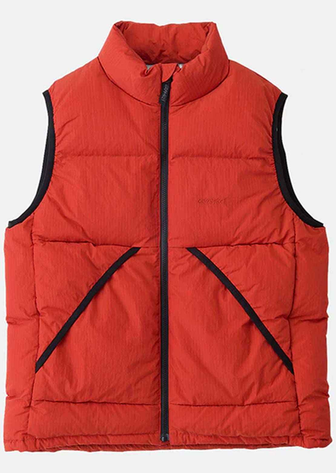 Gramicci Unisex Down Puffer Vest Burnt Red