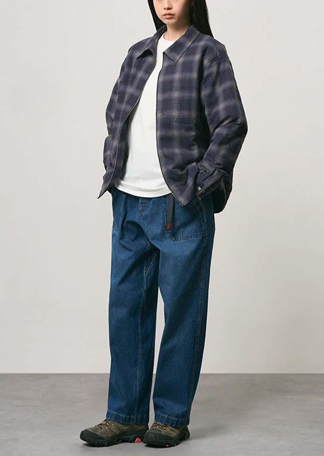 Gramicci Unisex Fatigue Denim Pants