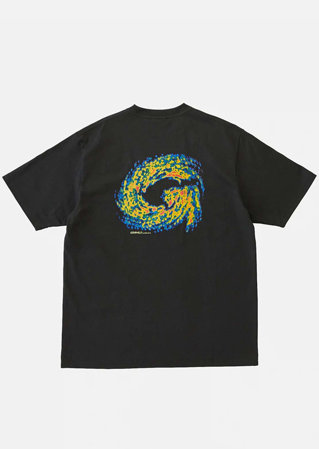 Gramicci Unisex Hurricane T-Shirt Vintage Black