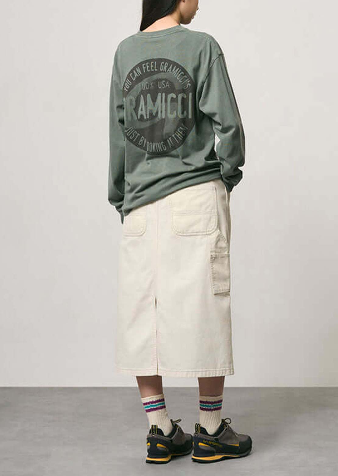 Gramicci Unisex Icon Pigment Dyed Long Sleeve