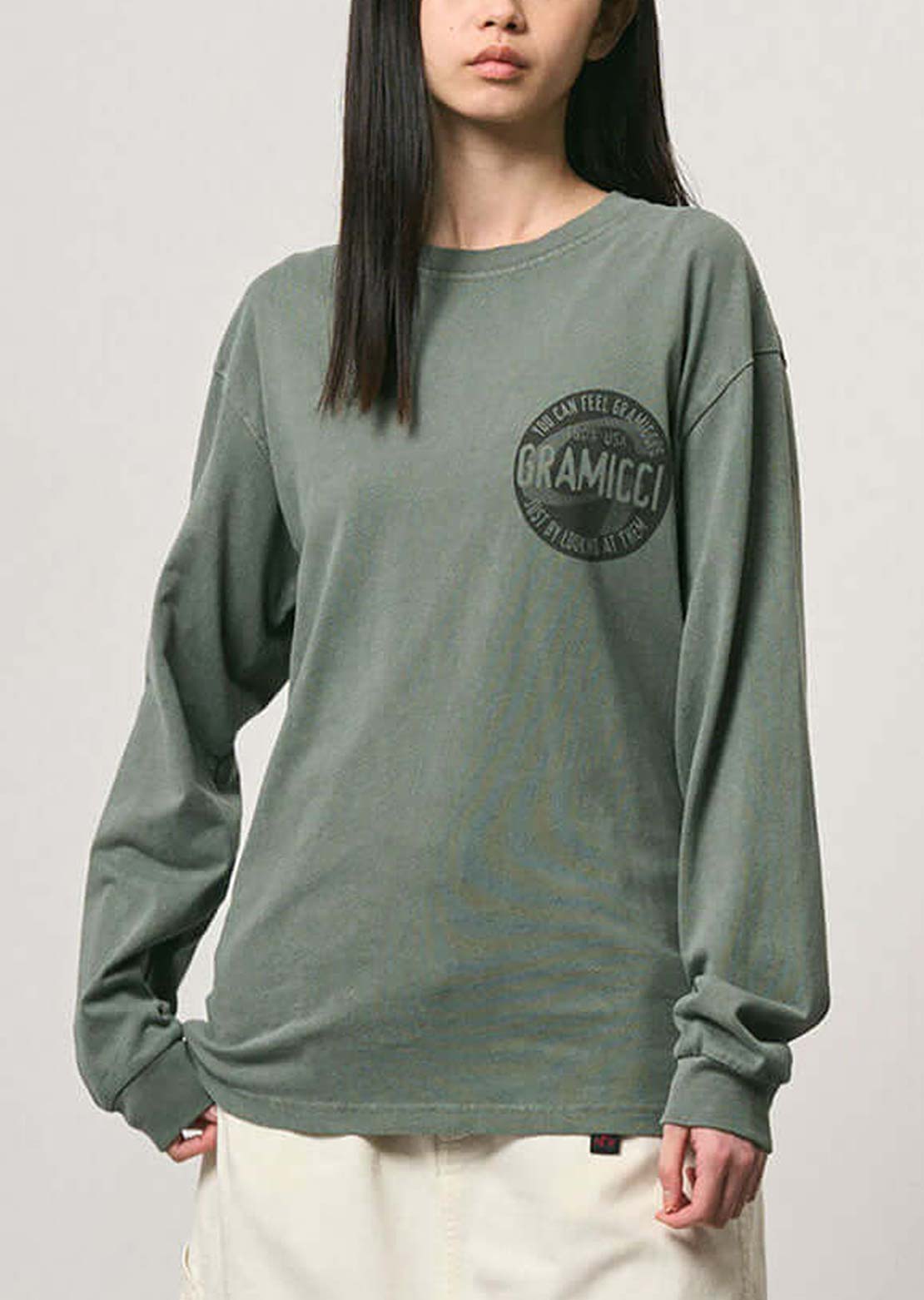Gramicci Unisex Icon Pigment Dyed Long Sleeve