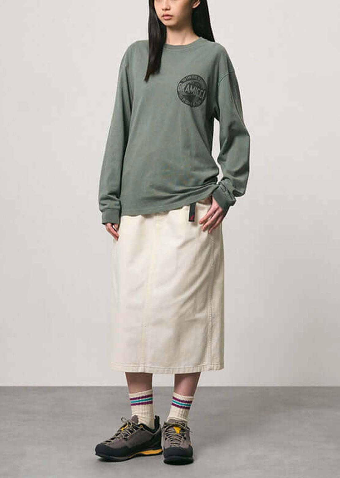Gramicci Unisex Icon Pigment Dyed Long Sleeve
