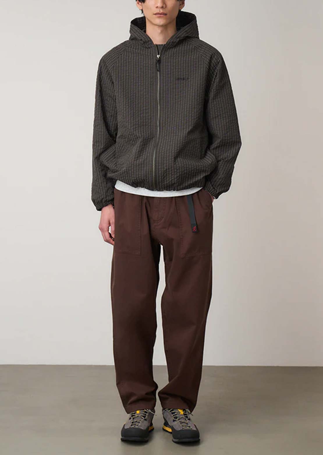 Gramicci Unisex Loose Tapered Ridge Pants Tobacco
