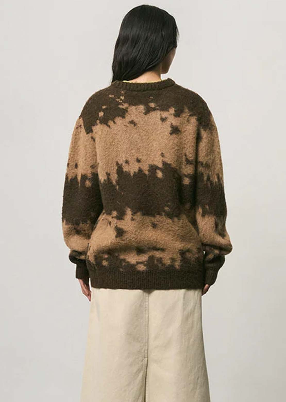 Gramicci Unisex Mohair Splatter Sweater