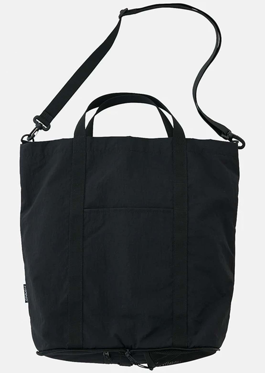 Gramicci Unisex Nylon Packable Tote Bag Black