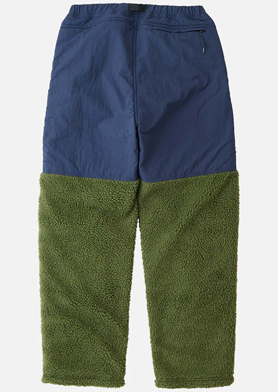 Gramicci Unisex Nylon Sherpa Pants Olive/Dusty Navy
