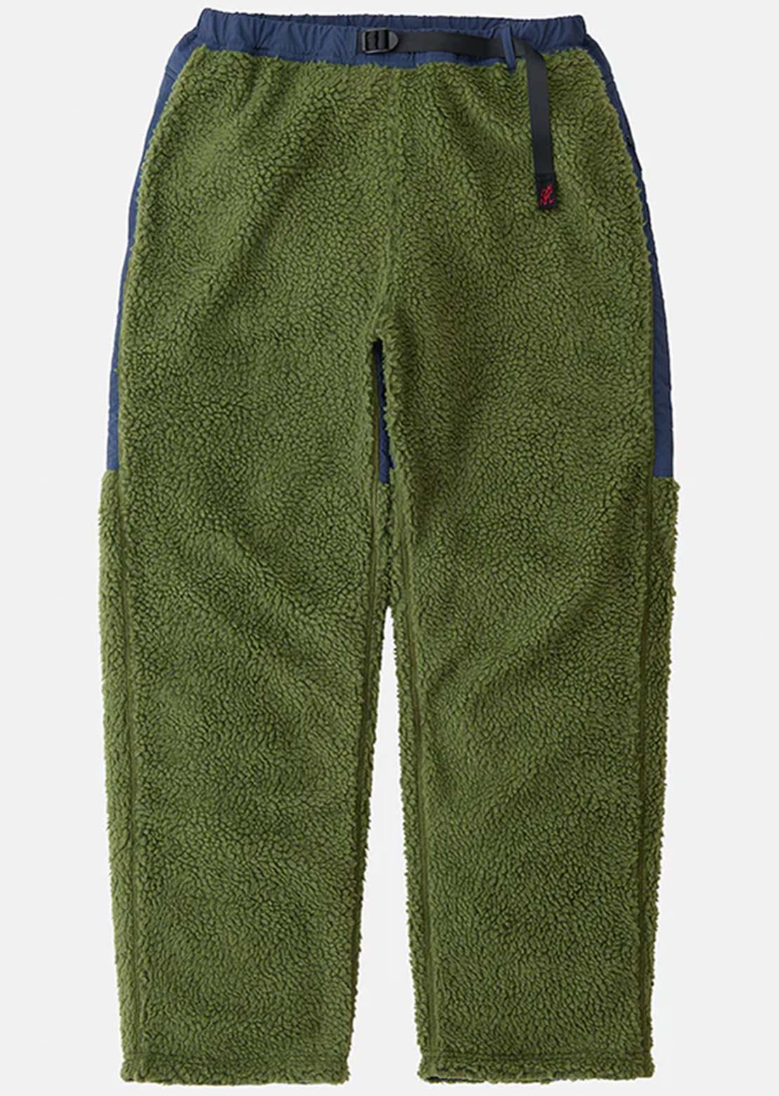 Gramicci Unisex Nylon Sherpa Pants Olive/Dusty Navy