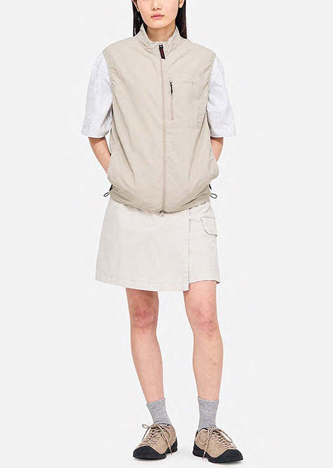 Gramicci Unisex Nylon Vest Dune