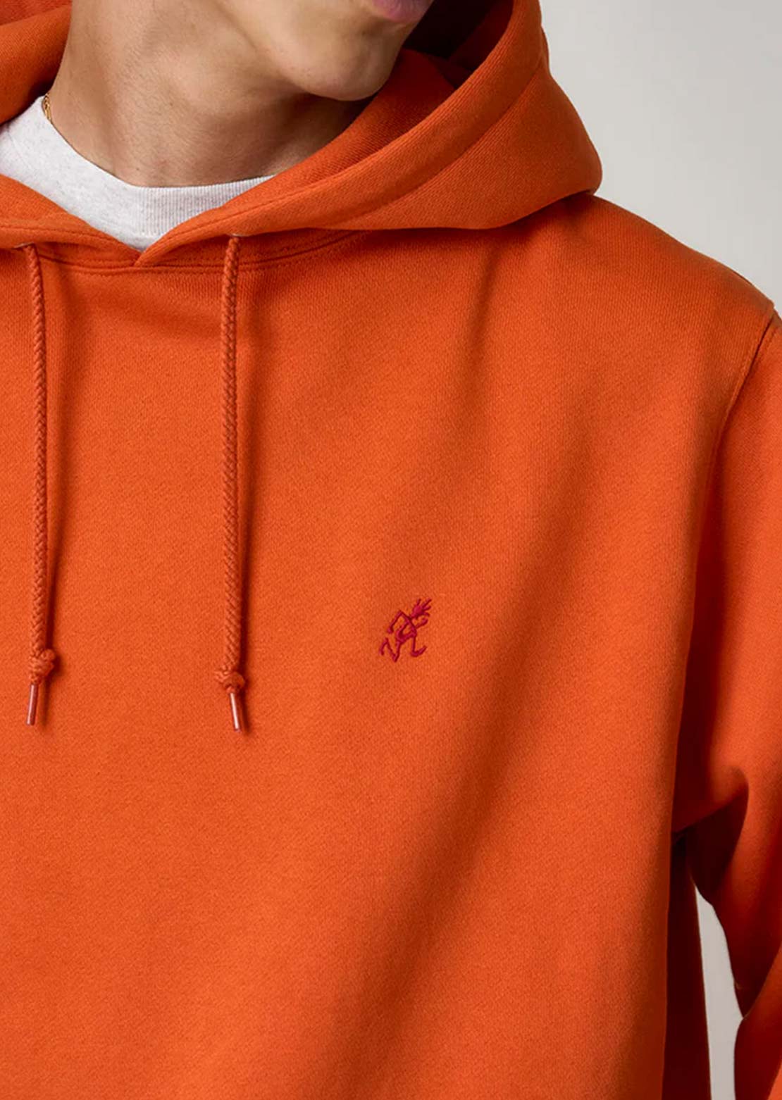 Gramicci Unisex One Point Hooded Sweatshirt Burnt Orange