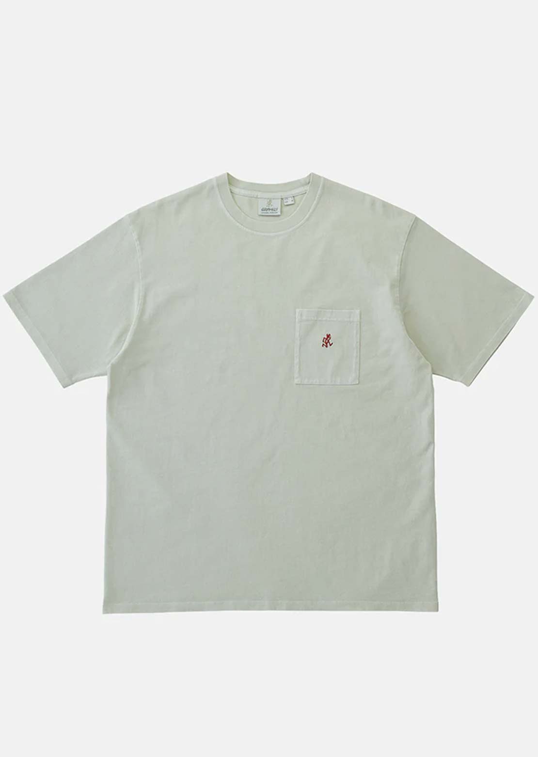 Gramicci Unisex One Point Pigment Dyed T-Shirt Natural Pigment