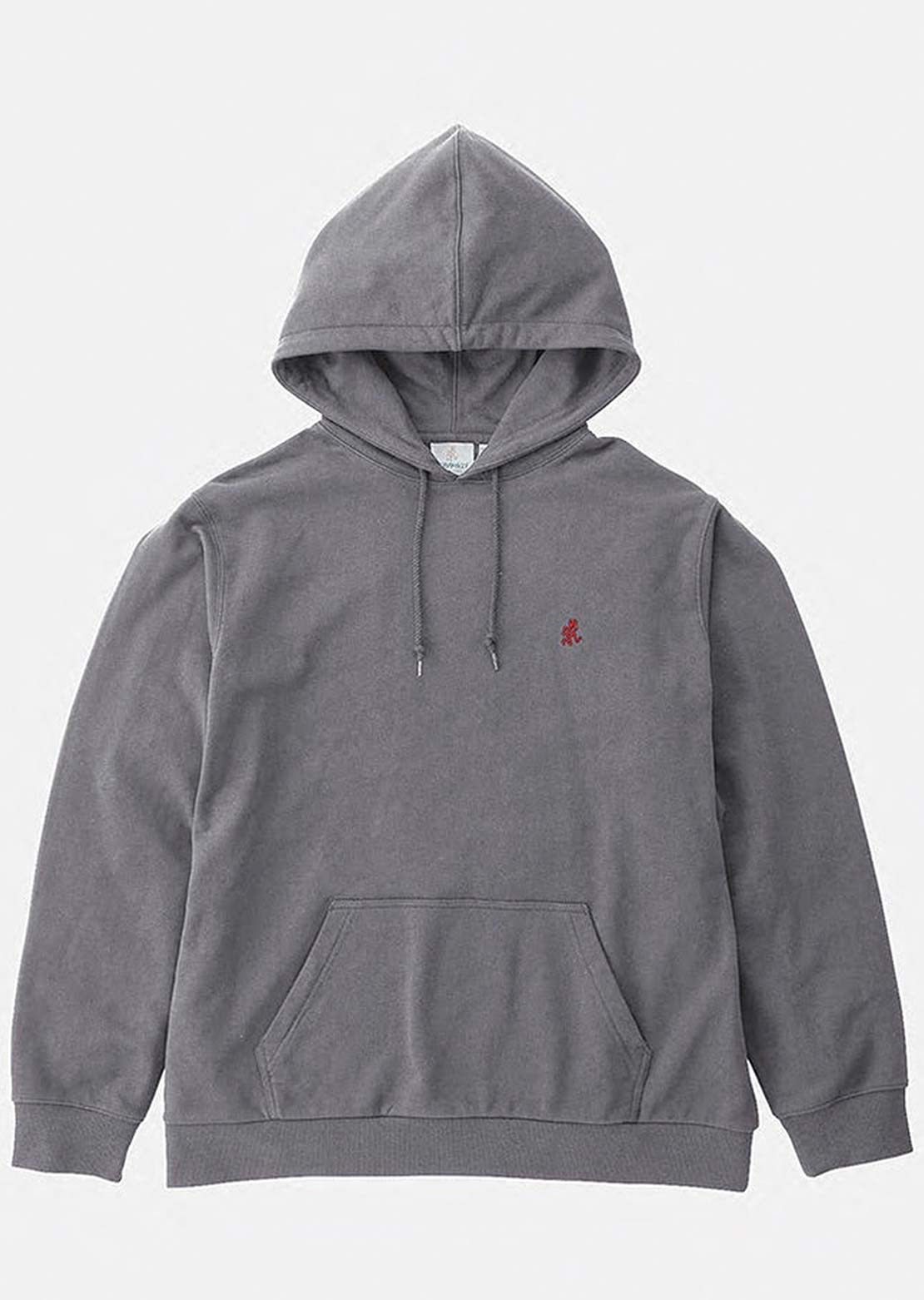 Gramicci Unisex One Point Sweatshirt Hood Charcoal Pigment