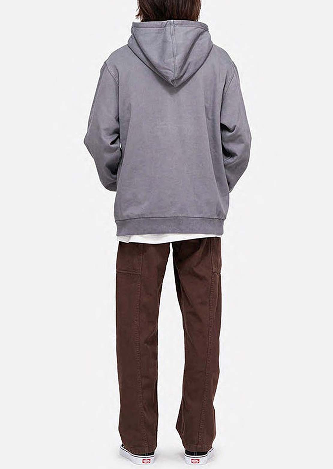 Gramicci Unisex One Point Sweatshirt Hood Charcoal Pigment