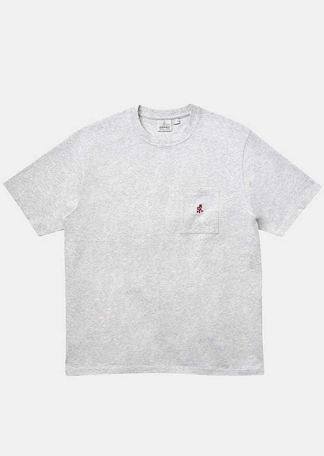 Gramicci Unisex One Point T-shirt Grey Heather