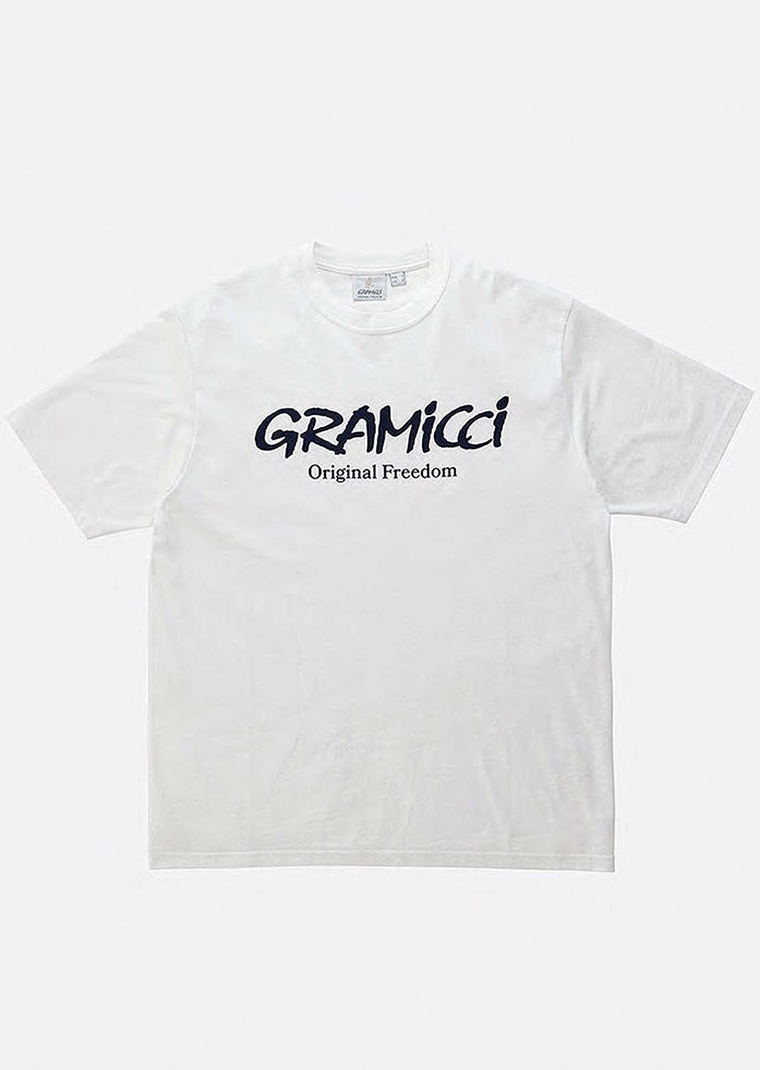 Gramicci Unisex Original Freedom Logo T-shirt White
