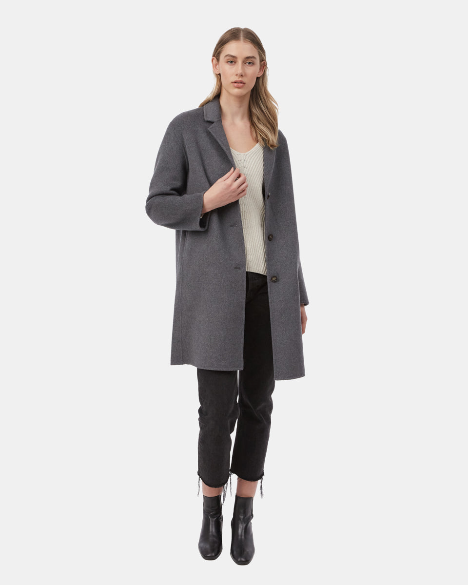 Tentree Women's Wool Longline Coat