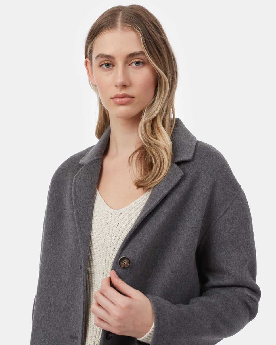 Tentree Women's Wool Longline Coat