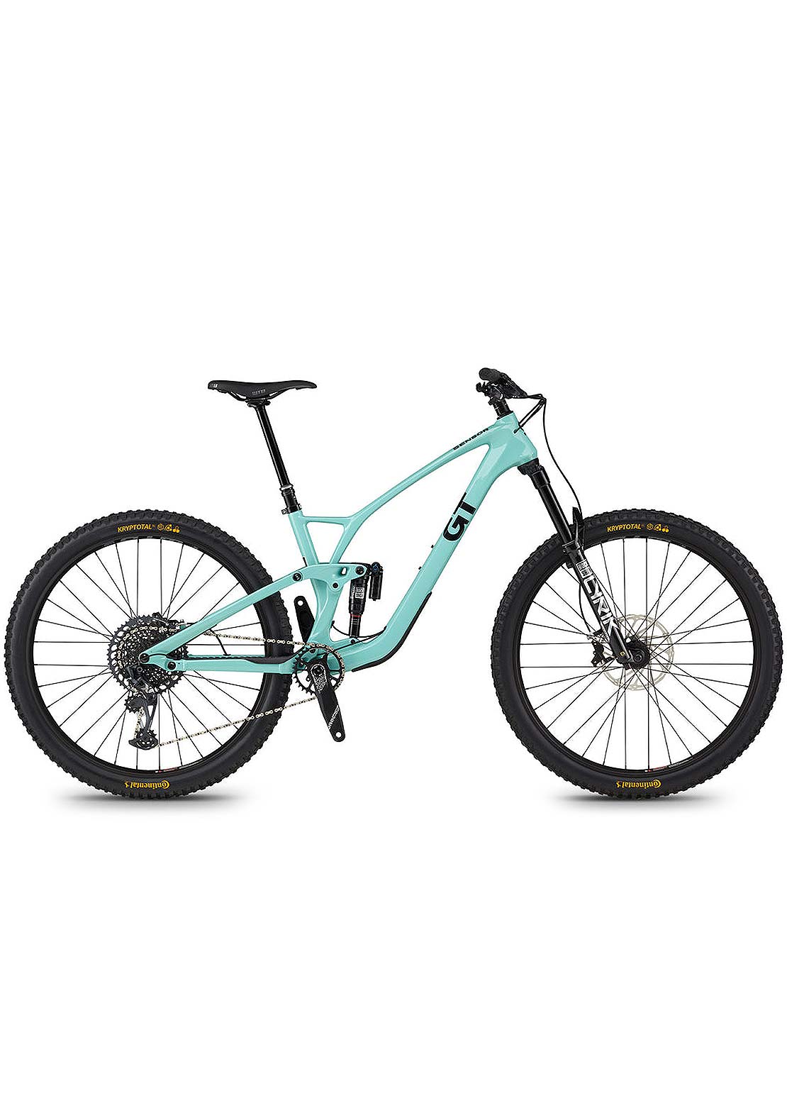 GT Bicycles Unisex Sensor Carbon Pro LE 29 Mountain Bike Sea Green