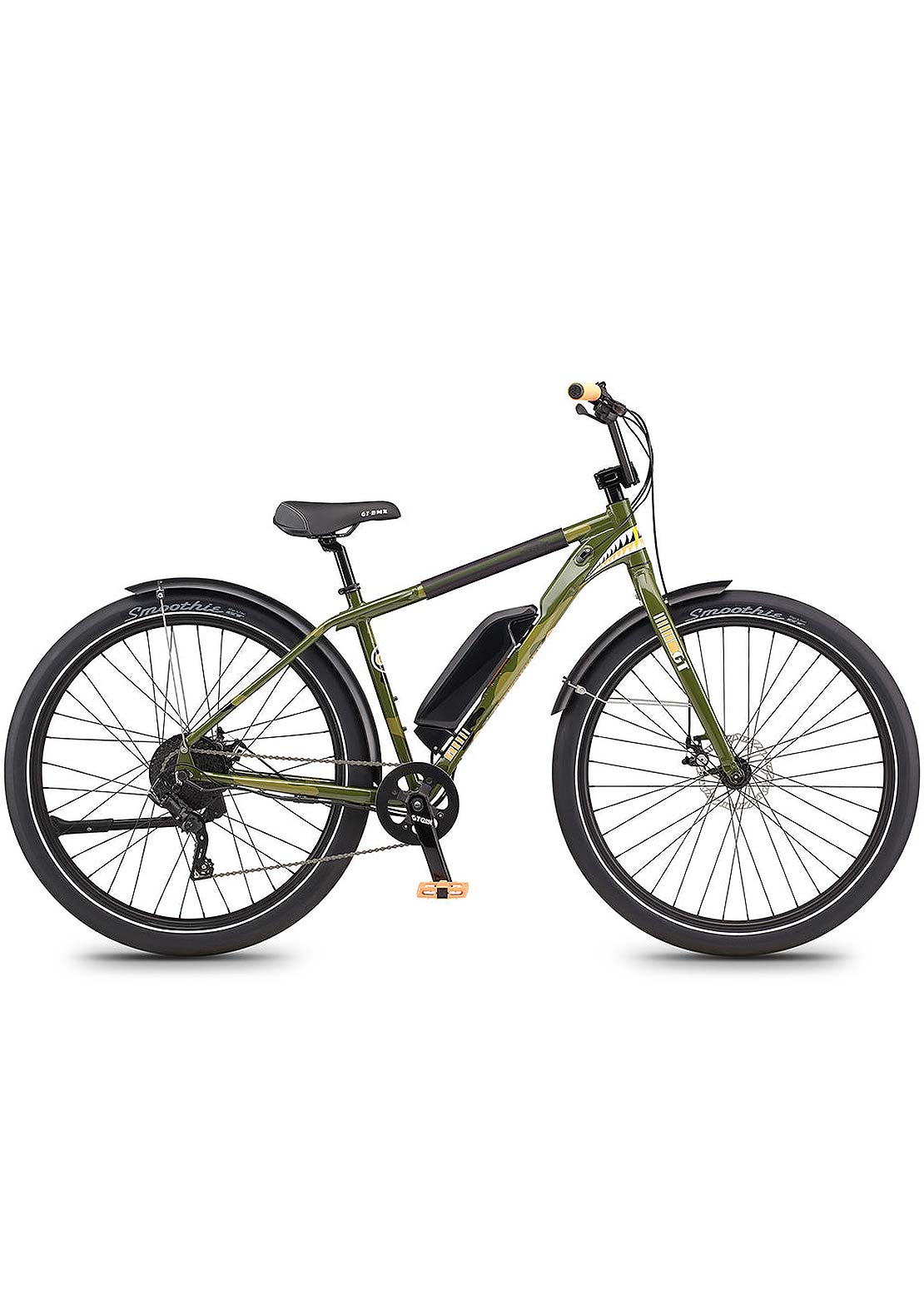 GT Bicycles Unisex Power Performer Electric Bike Camouflage