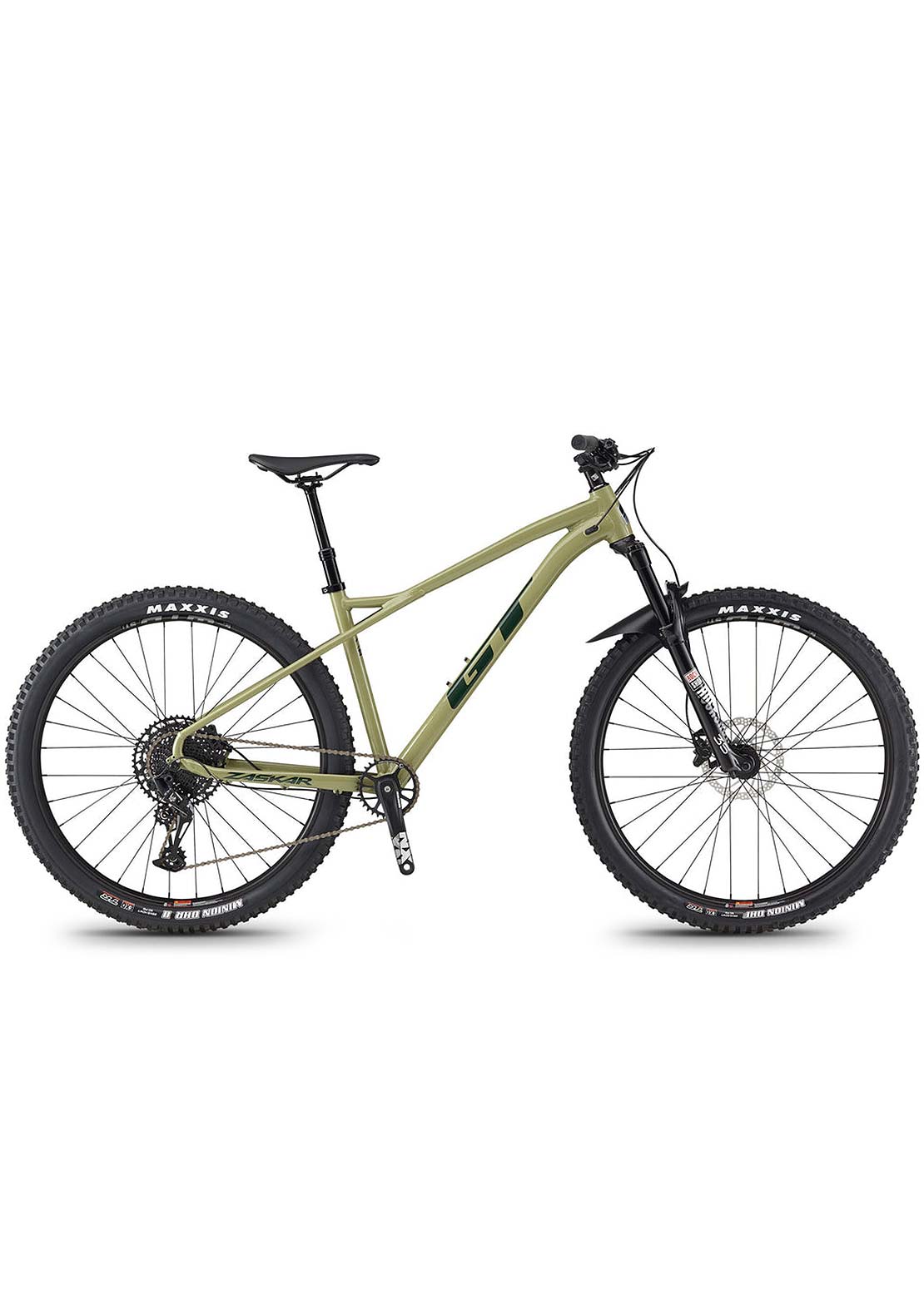 GT Men's Zaskar LT Al Expert Mountain Bike Olive