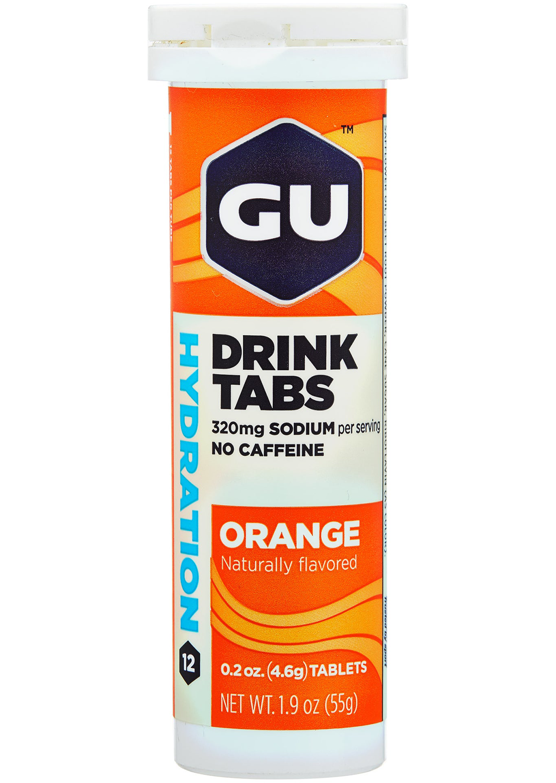 GU Energy Electrolyte Drink Tabs Orange
