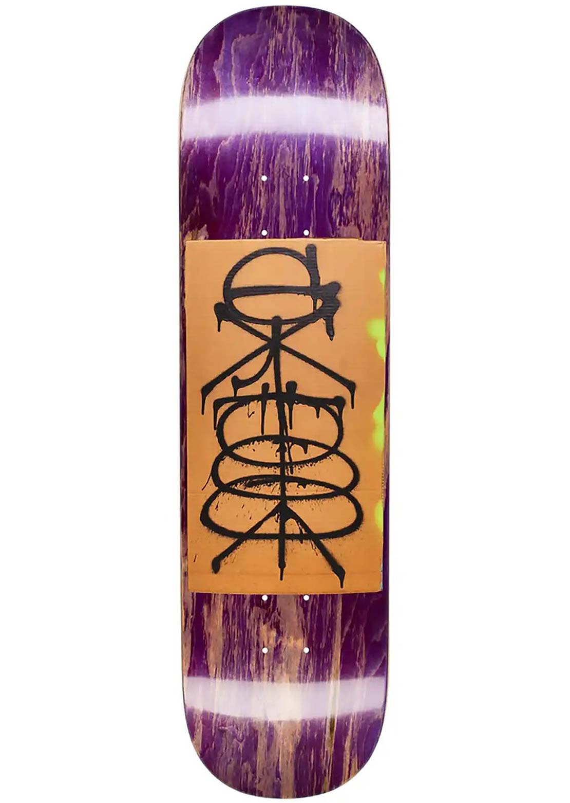 GX1000 Raw Skateboard Deck