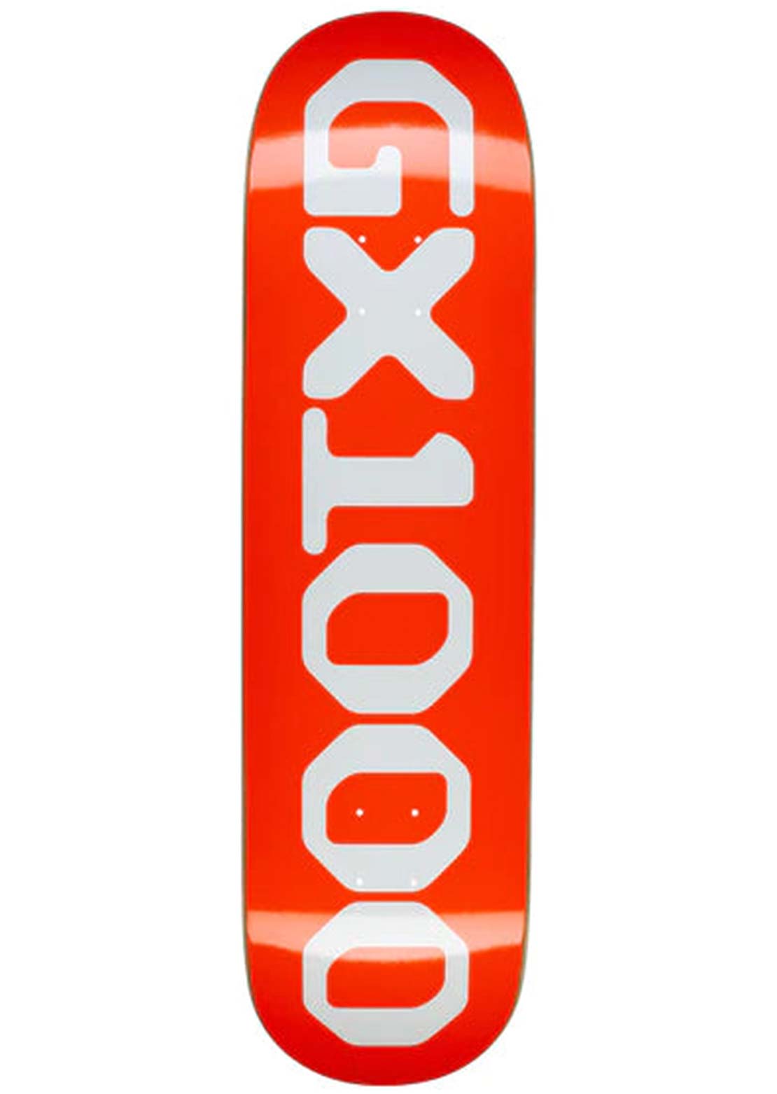 GX1000 Unisex OG Logo Skateboard Deck Orange