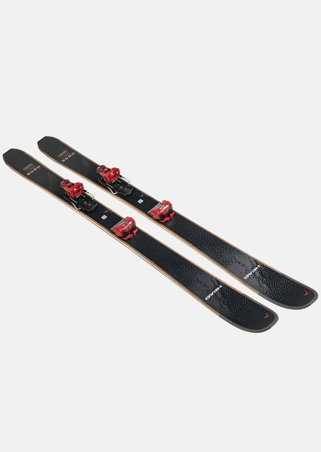 Head Unisex Kore 100 Ti Alpine Ski Black/Red