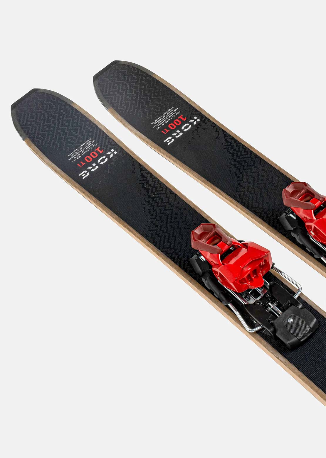 Head Unisex Kore 100 Ti Alpine Ski Black/Red