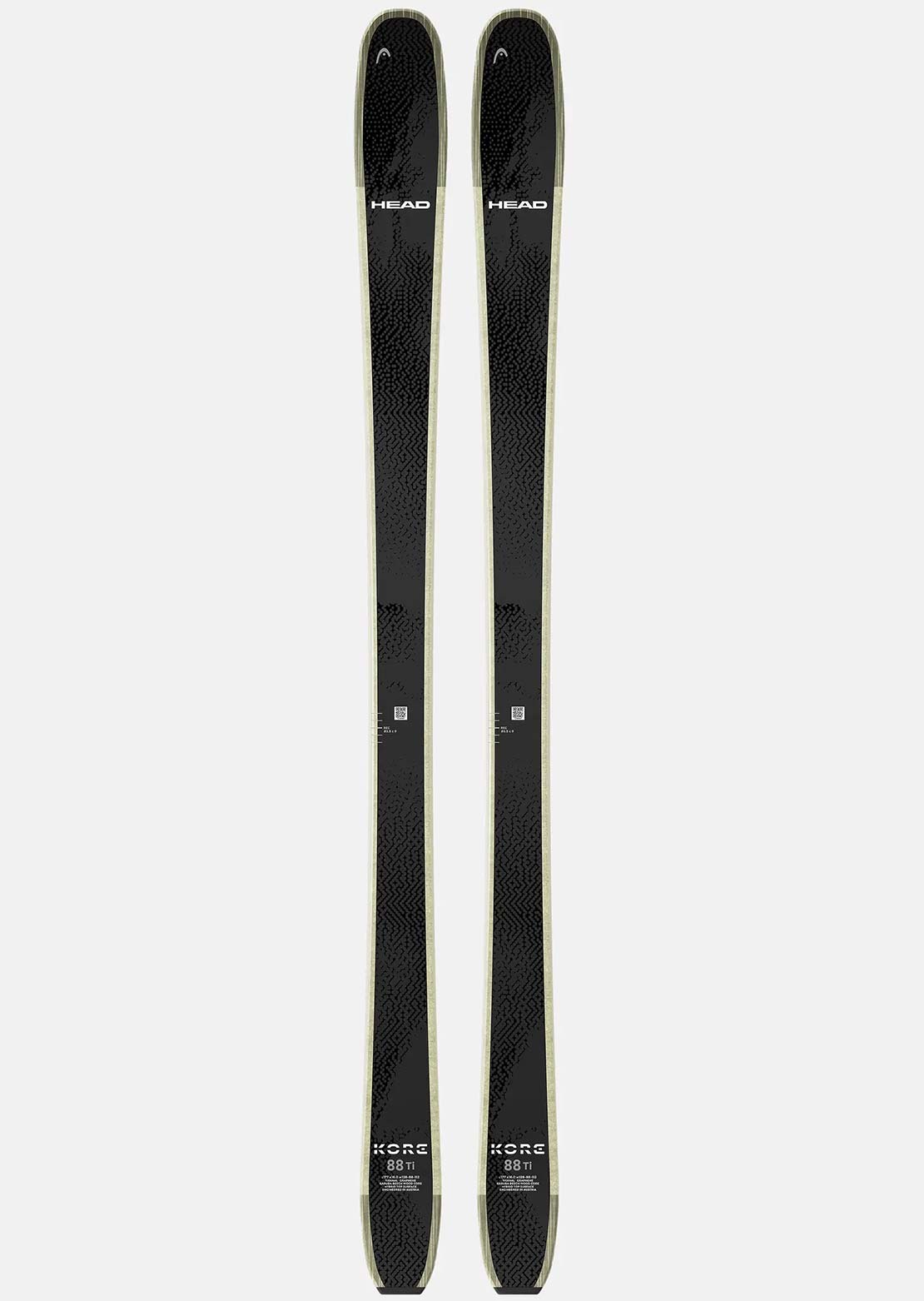 Head Unisex Kore 88 Ti Alpine Ski Black/Green