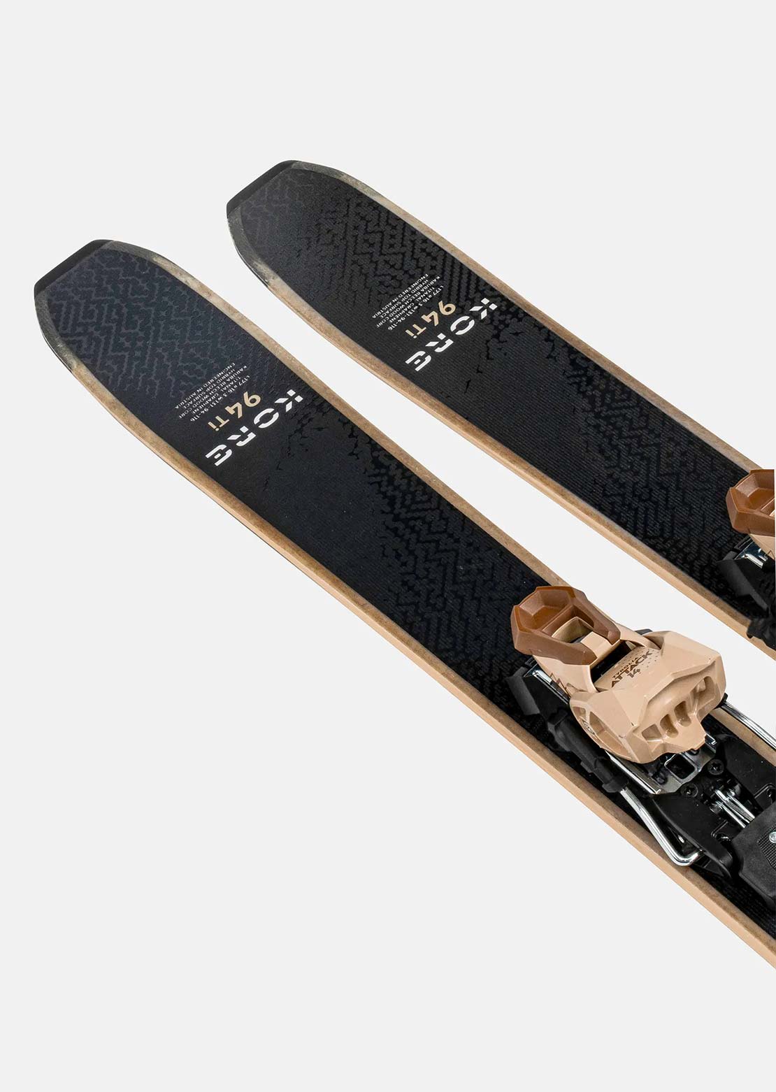 Head Unisex Kore 94 Ti Alpine Ski Black/Beige