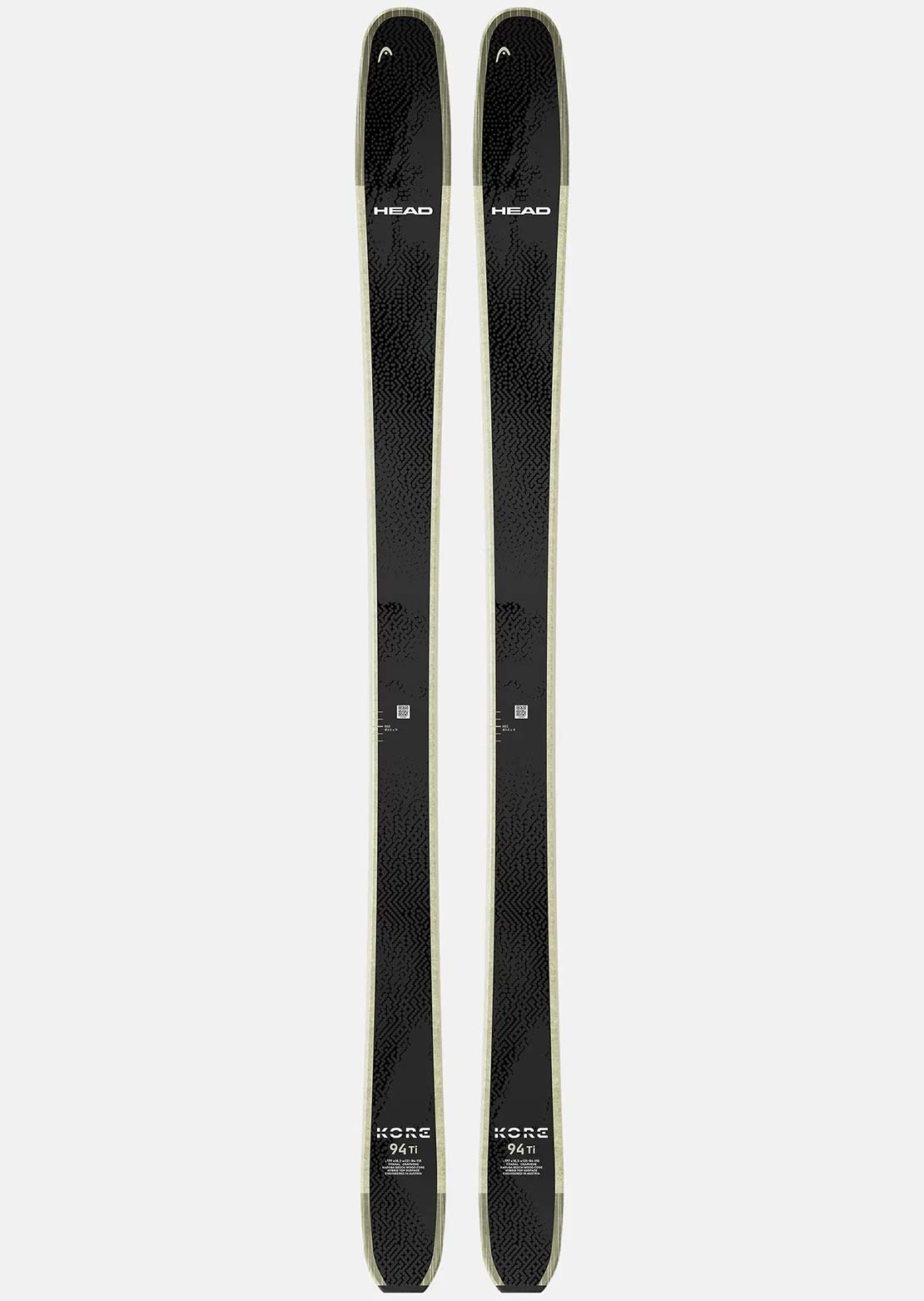 Head Unisex Kore 94 Ti Alpine Ski Black/Beige