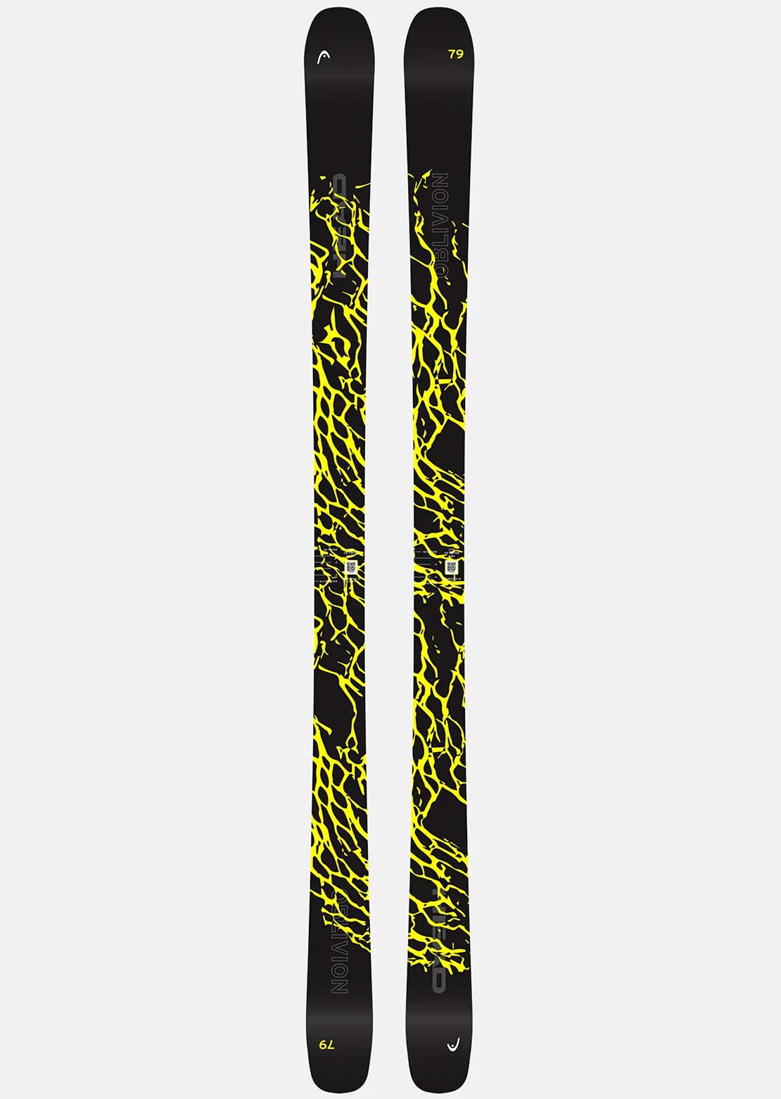 Head Unisex Oblivion 79 Alpine Ski Black/Yellow