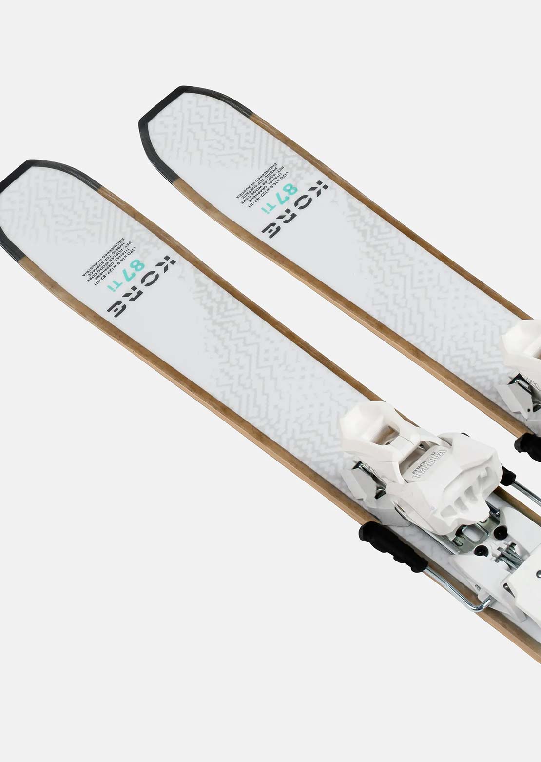 Head Women's Kore 87 Ti Alpine Ski White/Mint