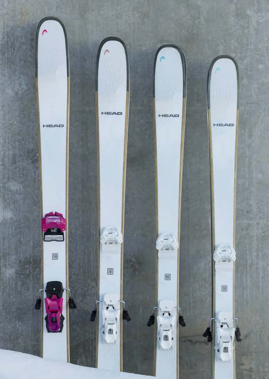 Head Women's Kore 93 Ti Alpine Ski White/Blue