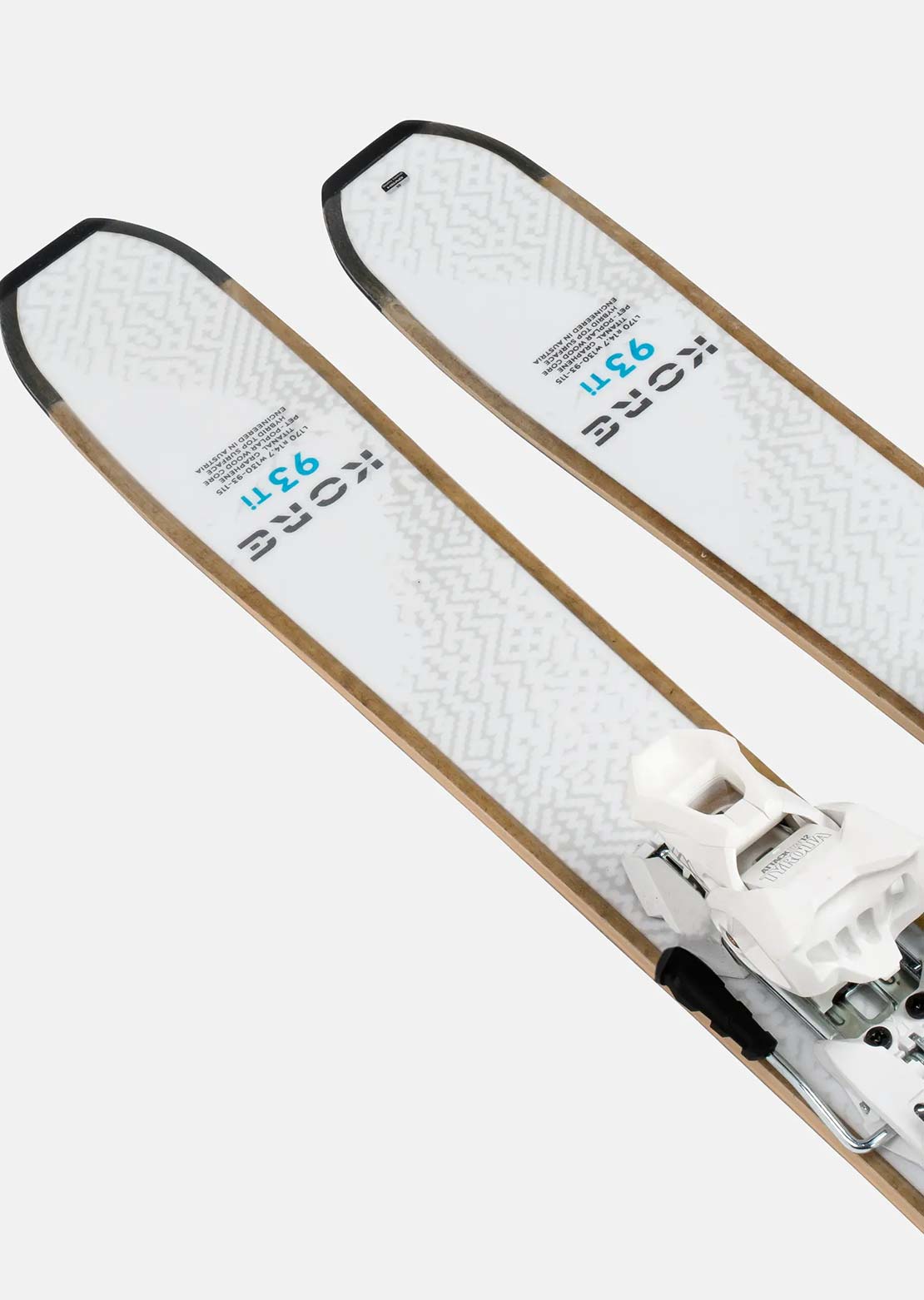 Head Women's Kore 93 Ti Alpine Ski White/Blue