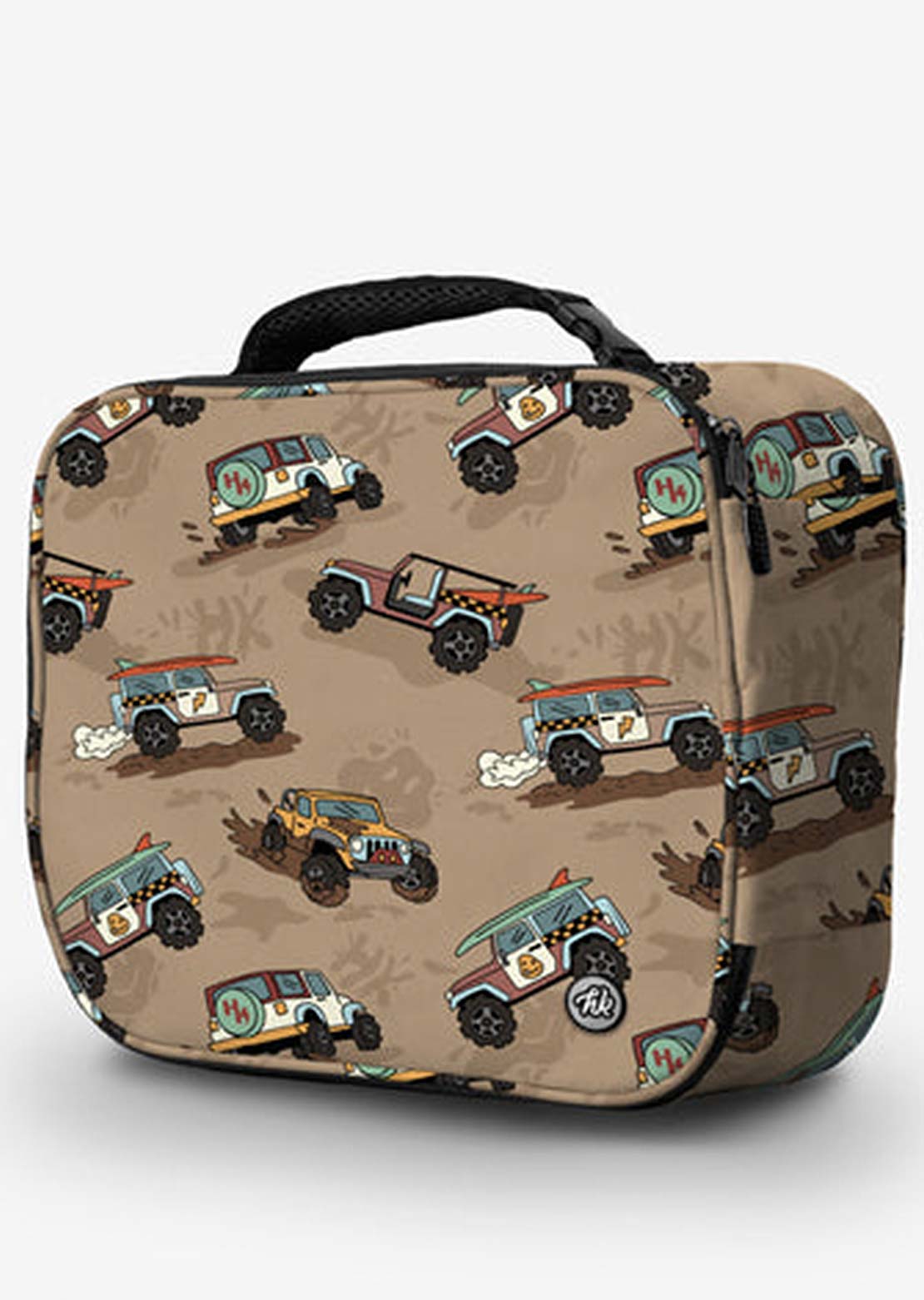 Headster Junior All Terrain Fun Classic Lunch Box Beige Sand