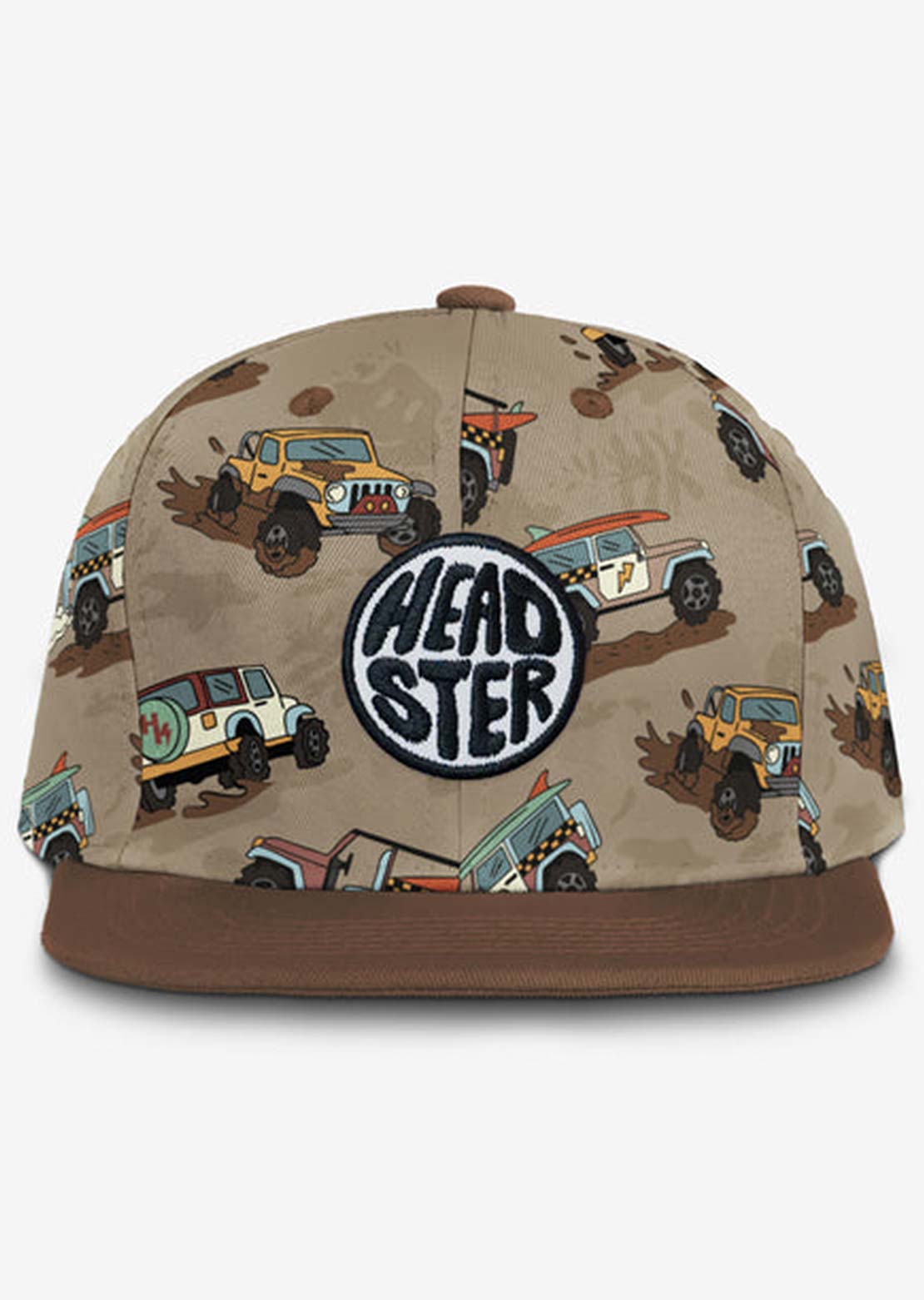 Headster Junior All Terrain Fun Snapback Cap Beige Sand
