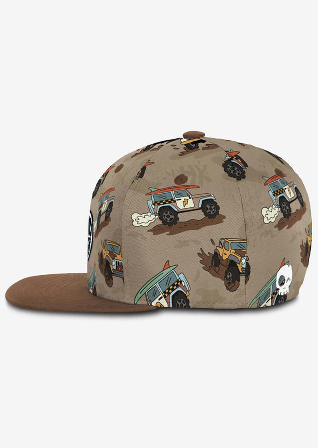 Headster Junior All Terrain Fun Snapback Cap Beige Sand