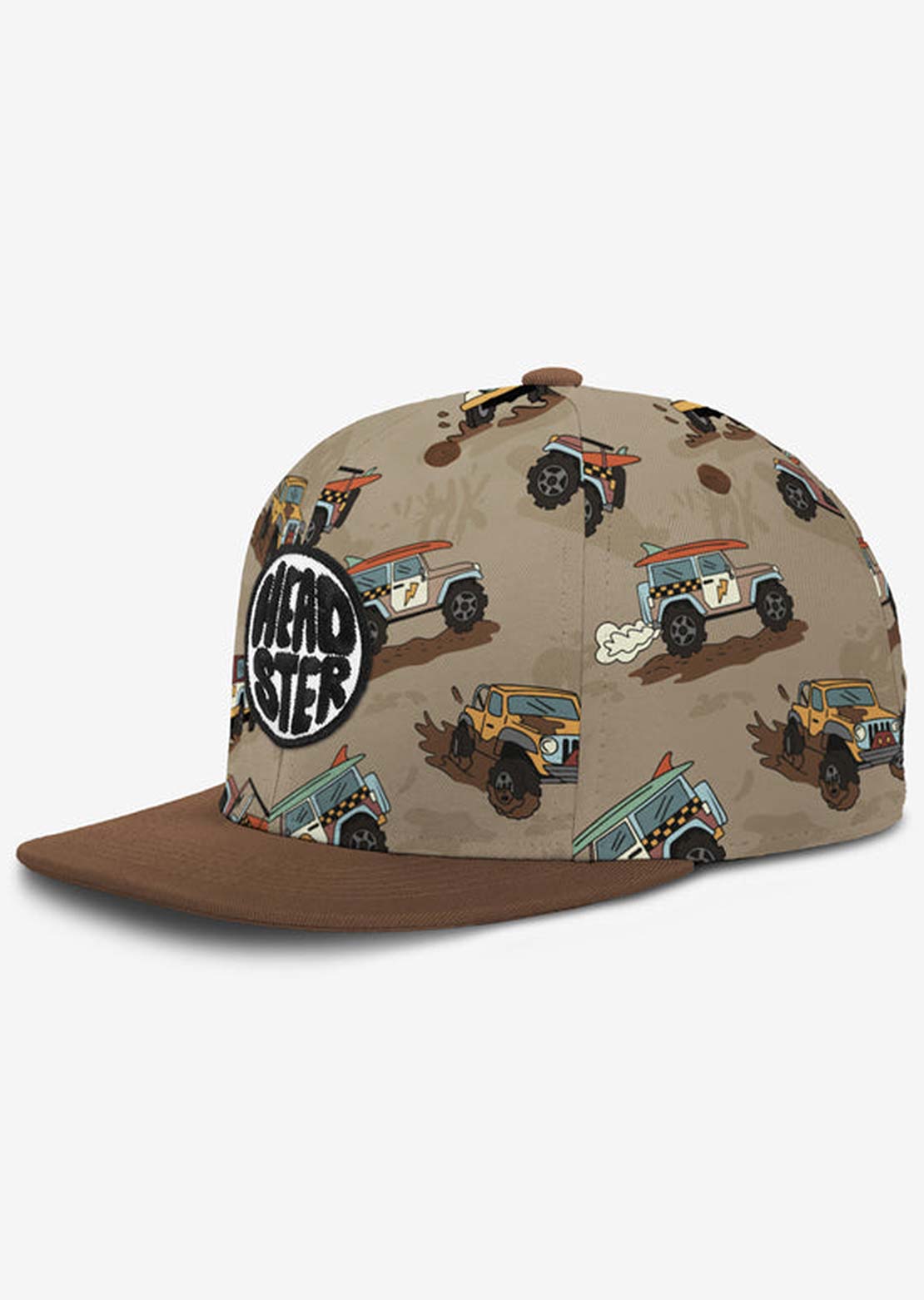 Headster Junior All Terrain Fun Snapback Cap Beige Sand