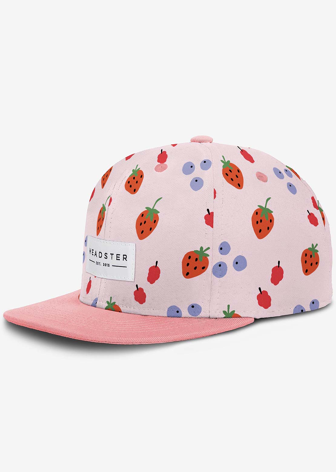 Headster Junior Berry Bliss Snapback Cap Pink Marshmallow