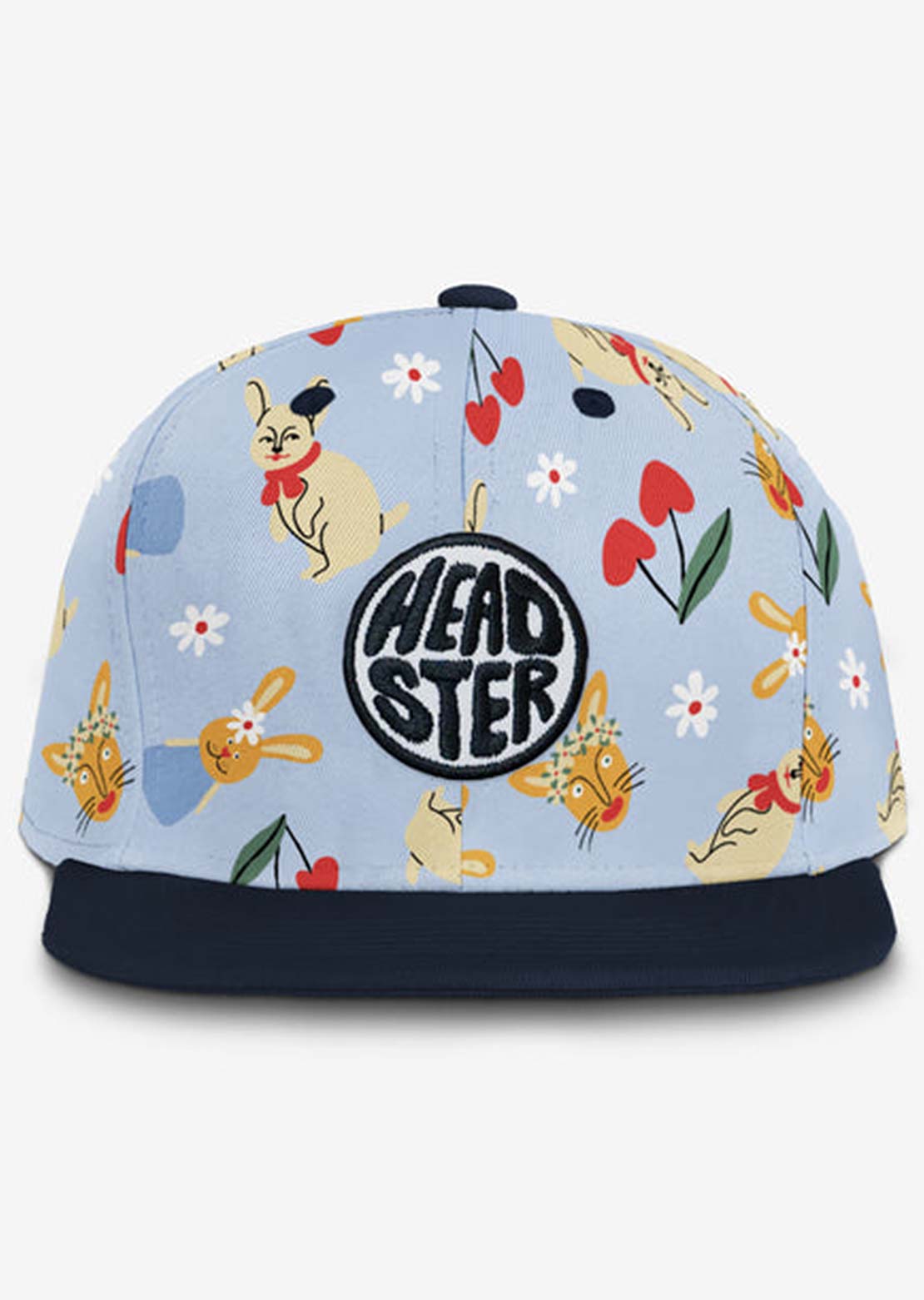 Headster Junior Cherry Bloom Hop Snapback Cap Crystal