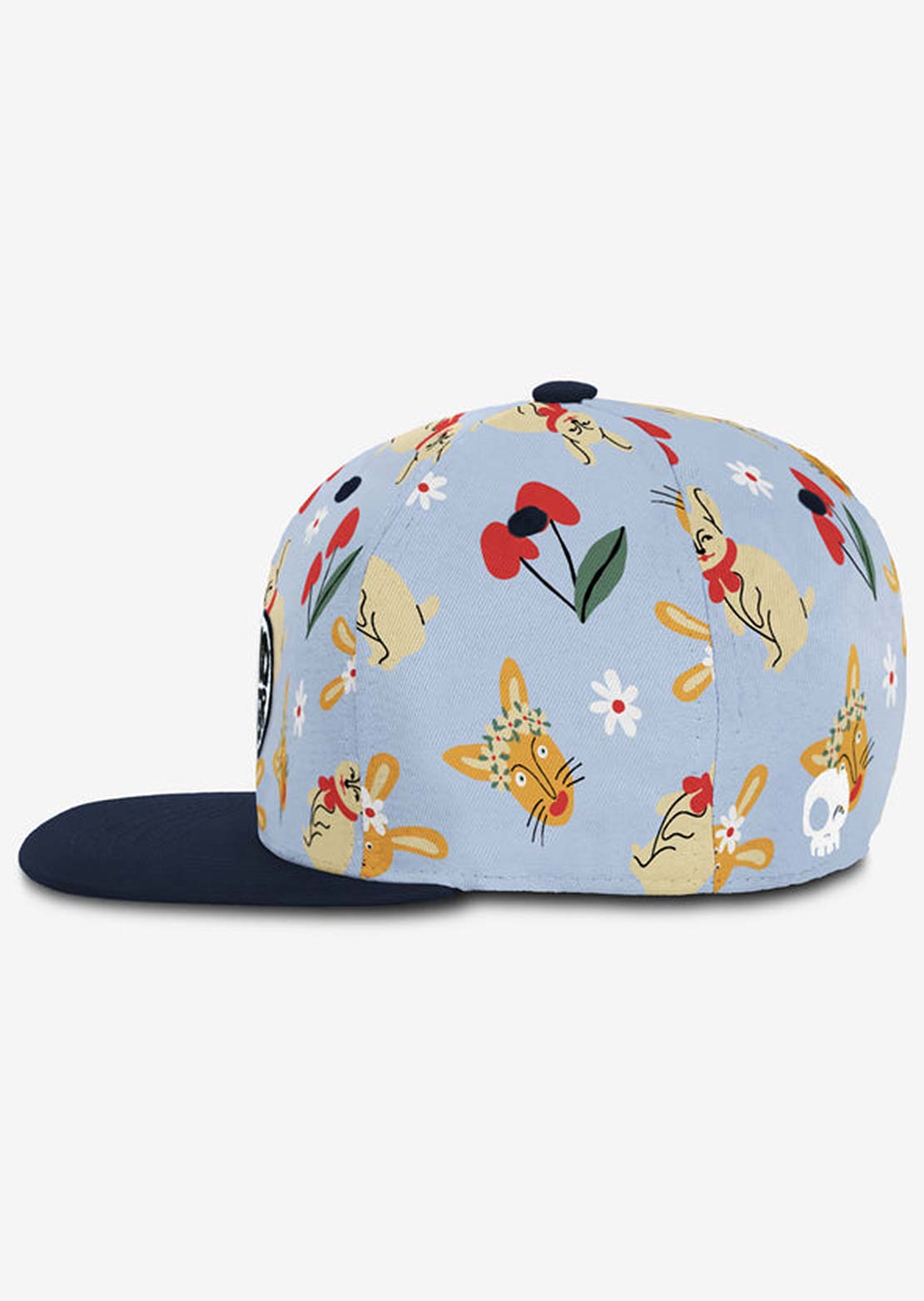 Headster Junior Cherry Bloom Hop Snapback Cap Crystal