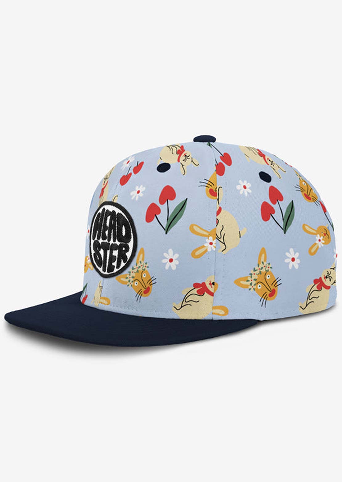Headster Junior Cherry Bloom Hop Snapback Cap Crystal