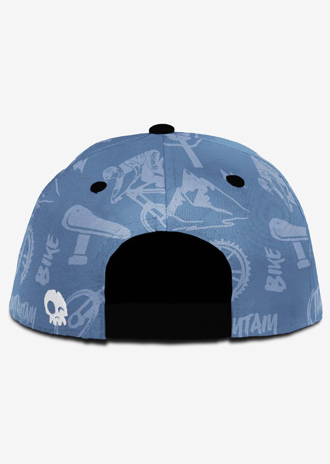 Headster Junior Gnarly Ride Snapback Cap Blue Fog