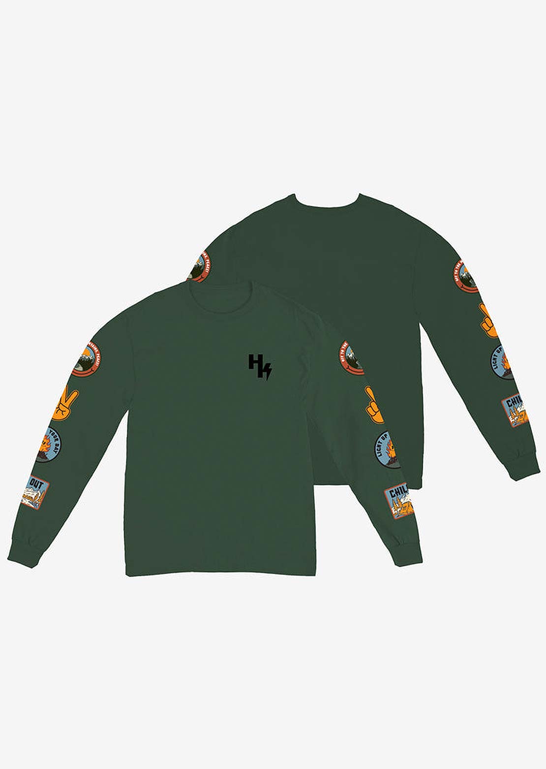 Headster Junior Outdoor Patches Manches longues