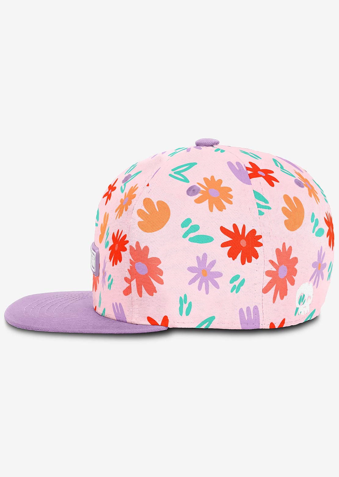 Headster Junior Painted Flowers Snapback Cap