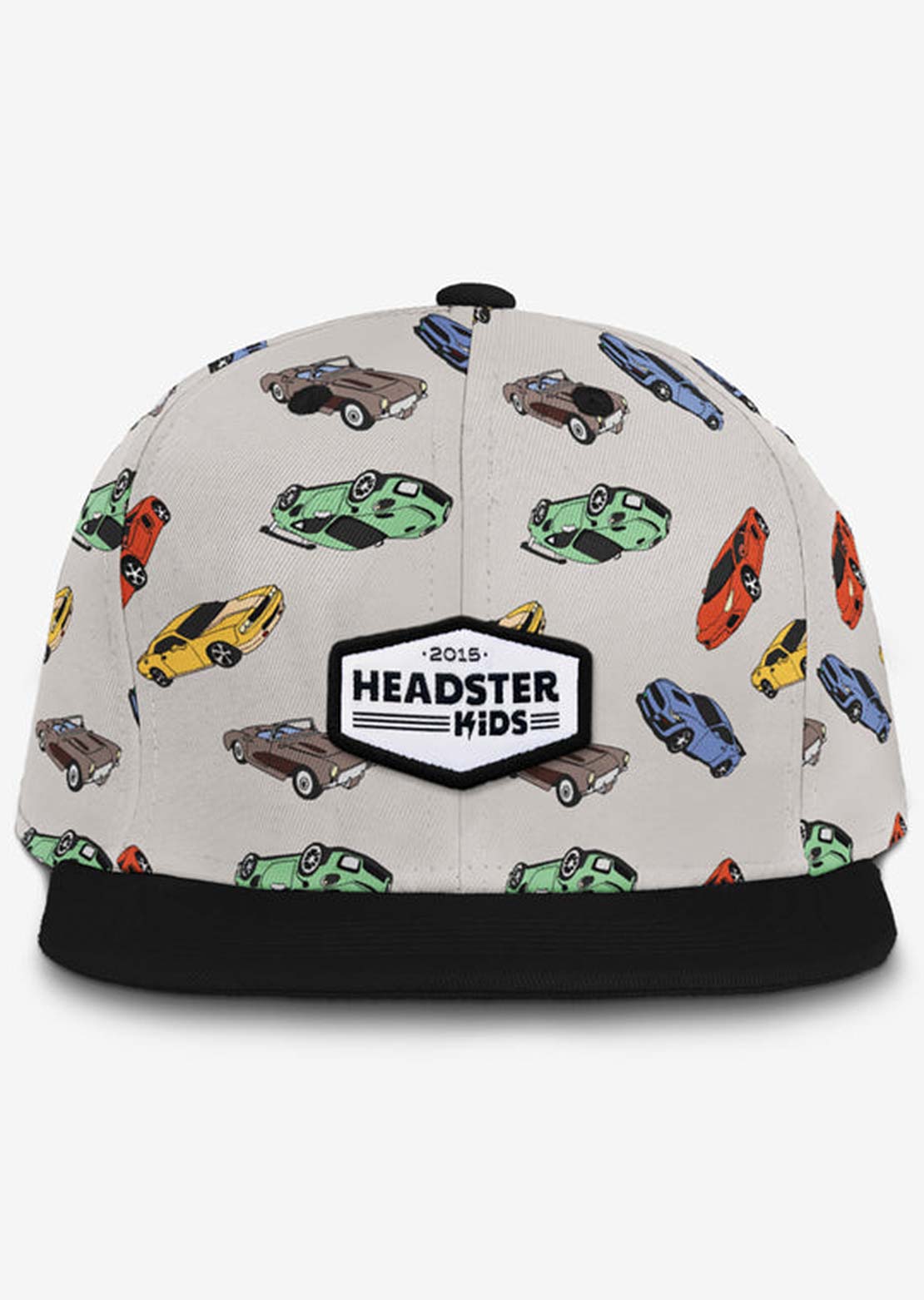 Headster Junior Pitstop Snapback Cap White Sand